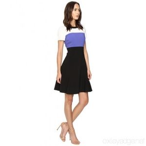 🎉HP🎉 NWT Kate Spade Colorblock Crepe Flip Dress